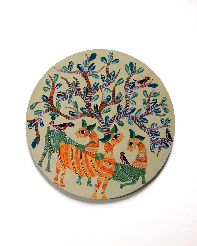 Gond Painting Deer