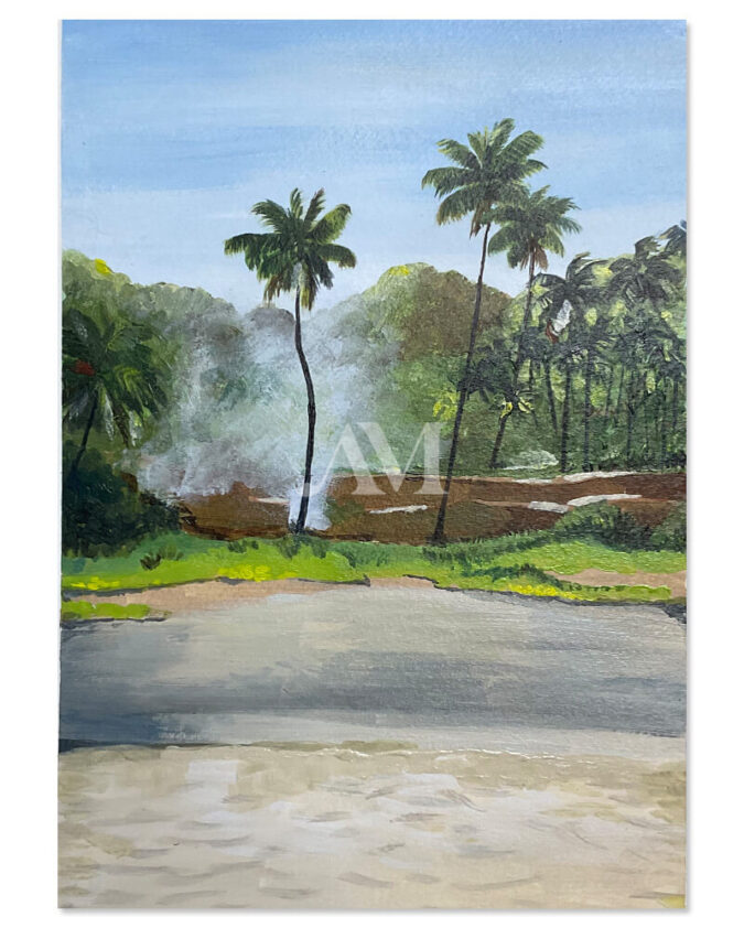 Silent Huts by the Sea